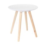 Tables gigognes rondes relief (lot de 2)