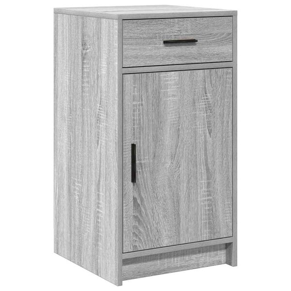 vidaXL Buffet Sonoma gris 40 x 40.5 x 75 cm Bois d'ingénierie