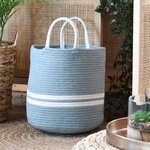 Panier en coton guam - jade