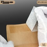 Lot de 250 enveloppes kraft 120g à soufflets c4 - gamme courrier+