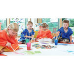 Crayon WOODY 3 en 1 Extra large vermillon STABILO
