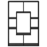 vidaXL Bibliothèque Chêne noir 63 x 20 x 90 cm Bois d'ingénierie