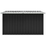 vidaXL Boîte de rangement de jardin Anthracite 171x99x93 cm
