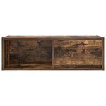 vidaXL Meubles TV 2 Pièces chêne fumé 80x31x25 5 cm bois d'ingénierie