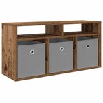 vidaXL Basboard avec tiroir Bois ancien 87 x 27 5 x 43 cm