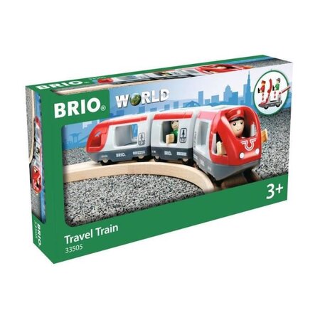 Brio World Train de Voyageurs - Accessoire Circuit de train en bois - Ravensburger - Mixte des 3 ans - 33505