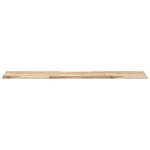 vidaXL Étagères flottantes 4 Pièces 120x30x2 cm acacia massif non traité