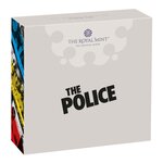 Pièce de monnaie 5 Pounds Royaume-Uni 2023 2 onces argent BE – The Police