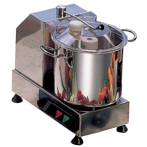 Cutter professionnel avec variateur de vitesse - 6 litres -  -  380x320mm