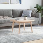 vidaXL Dessus de table 50x50x2 5 cm bois de pin massif