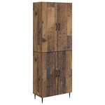 vidaXL Ensemble de Meubles 2 Pièces 66 x 34 5 x 89 5 cm Bois d'ingénierie