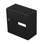 Boîte aux lettres Préface compact noir sablé ral 2100 ms