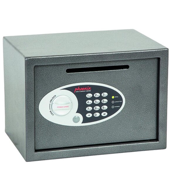 coffre-fort anti-éffraction VELA HOME / OFFICE 17 Litres Gris PHOENIX
