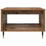vidaXL Table basse Bois ancien 60 x 50 x 40 cm Bois d'ingénierie