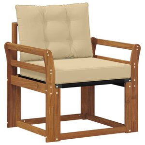vidaXL Canapé d’extérieur Bois d'Acacia Massif Naturel