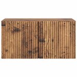 vidaXL Meuble TV mural Bois ancien 59 5 x 31 x 30 cm Bois d'ingénierie