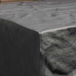 vidaXL Housse pour mobilier d'extérieur Noir 200 x 200 x 90 cm 210D