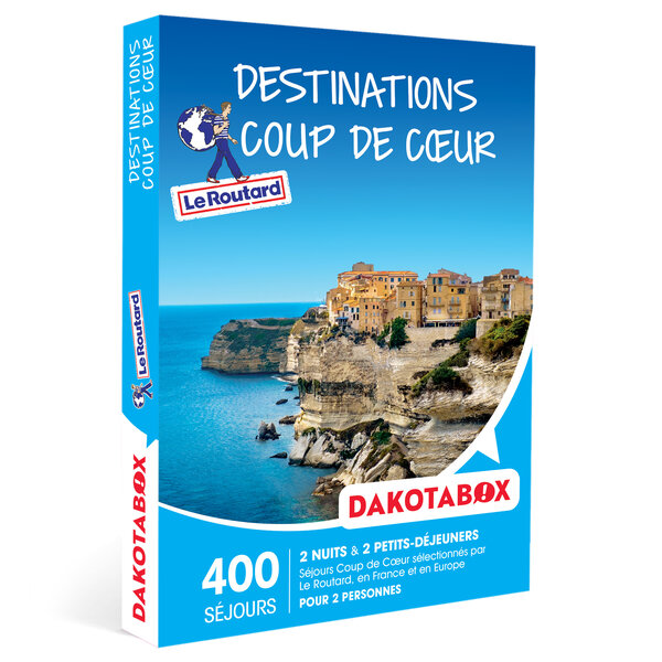 Dakotabox - coffret cadeau - destinations coup de cœur