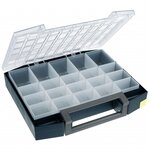 Mallette de rangement avec 20 inserts boxxser 80 5x10 raaco 134934