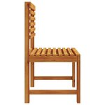 vidaXL Chaises de jardin sans accoudoirs - Set de 2 en bois d'acacia massif