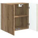 vidaXL Armoire Murale 59 x 31 x 60 cm Bois d'ingénierie