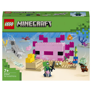 LEGO® Minecraft - La Maison Axolotl : Aventures Sous-Marines Époustouflantes