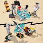 Lego 71764 ninjago le centre d'entraînement ninja  toupie jouet pour les enfants avec les minifigures zane & jay