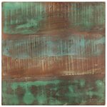 vidaXL Table d'appoint avec roulettes 40x40x42 cm Bois de récupération