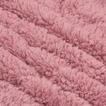 vidaXL Duvet d'hiver Rose 140 x 220 cm Microfibre et polaire Teddy