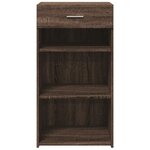 vidaXL Buffet chêne marron 50x42 5x93 cm bois d'ingénierie