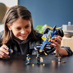 LEGO 71752 NINJAGO Le bolide ninja sous-marin Set de Construction, Sous-marin et Voiture avec Mini Figurines de Cole et Jay