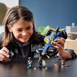 Lego 71752 ninjago le bolide ninja sous-marin set de construction  sous-marin et voiture avec mini figurines de cole et jay