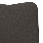 vidaXL Fauteuil relaxant Gris foncé 63 x 67 x 94 cm tissu