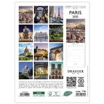 Petit Calendrier Mensuel 2025 14x18 Cm - France - Draeger paris