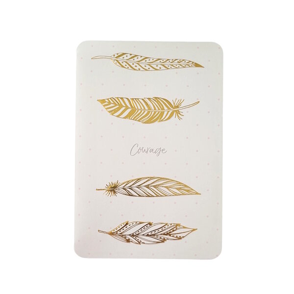 Carte De Voeux - Evénement de la Vie - Courage