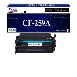 T3AZUR -Toner compatible avec HP CF259A (59A) pour HP LaserJet Pro M404dn M404dw M404n M428dw M428fdn M428fdw