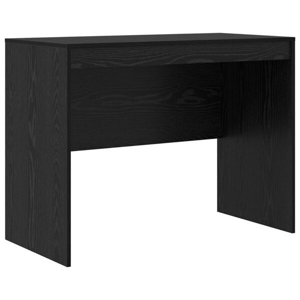 vidaXL Bureau Chêne noir 100 x 50 x 76 cm Bois d'ingénierie