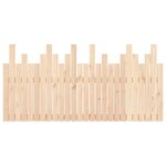 vidaXL Tête de lit murale 166x3x80 cm Bois massif de pin