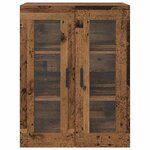 vidaXL Armoires Murailles 2 Pièces Bois ancien 69 5 x 34 x 90 cm