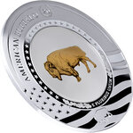 Monnaie AMERICAN BUFFALO 20 Anniversaire 2 Oz Argent 5$ Solomon Islands 2026 (PRÉCOMMANDE)