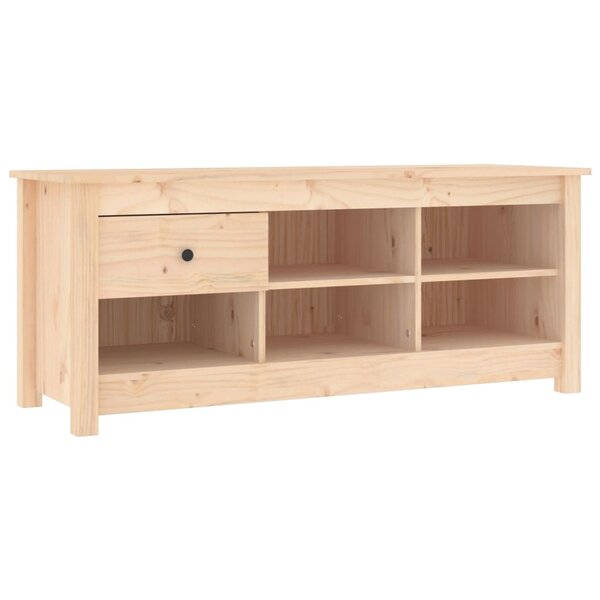 vidaXL Armoire à chaussures 110x38x45 5 cm Bois de pin massif