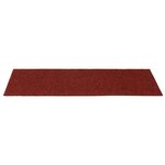vidaXL Tapis d'escalier autocollants 30 pièces 60 x 25 cm Rouge bordeaux Rectangulaire