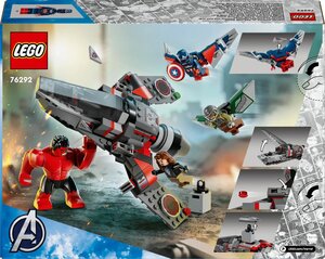 76292 Captain america vs hulk rouge