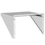 vidaXL Étagère murale 50x45x31 cm argenté acier inoxydable