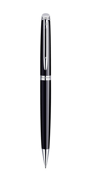 WATERMAN Hemisphere Porte-mine, 0,5mm, noir brillant, attributs palladium, écrin