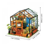 Maquette Cathy s Flower House - Miniature Houses