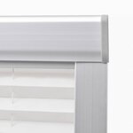 Vidaxl store plissé blanc s06/606