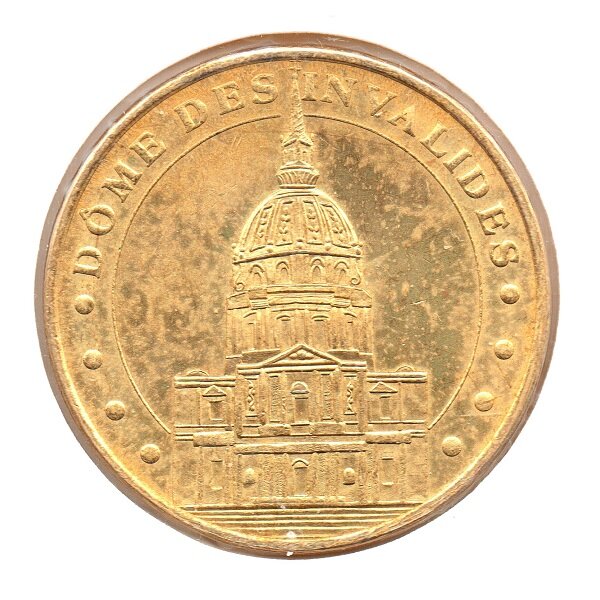 Mini médaille Monnaie de Paris 2008 - Dôme des Invalides