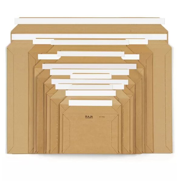 Pati-Versand 13715 Set De 3 Fonds Carré Carton Blanc 35 X