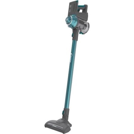 Aspirateur balai sans fil multifonctions - candy - 22v lithium - electrobrosse - bleu/noir